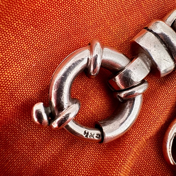 Substantial sterling bracelet. - Picture 4 of 4